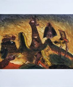 Bonifacio - "El ojo del abismo" grabado