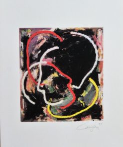 Rafael Canogar 1994 - "Urbanos" serigrafía