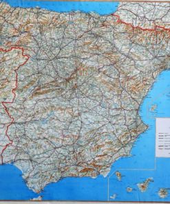 España, Mapa geográfico antiguo