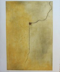 Soledad Sevilla - "Grieta V" Grabado aguatinta y carborundum