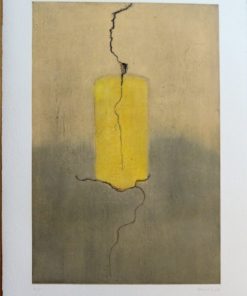 Soledad Sevilla - "Grieta VI" Grabado aguatinta y carborundum