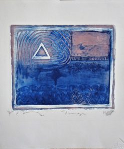 Rashid Diab - "Triangle" grabado