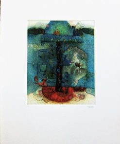 Antonio Jimenez - "Catarsis" grabado y gofrado papel artesanal