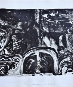 Rashid Diab - "The eagles" litografía