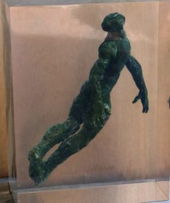 Fernando Suarez Reguera - "Emerge" escultura bronce y resina