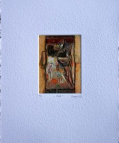 Antonio Jimenez - "Estela" grabado y gofrado papel artesanal