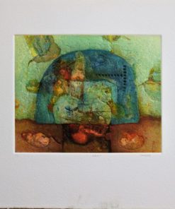 Antonio Jimenez - "Nómada" grabado y gofrado papel artesanal