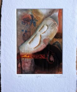Antonio Jimenez - "Rafalito" grabado y gofrado papel artesanal