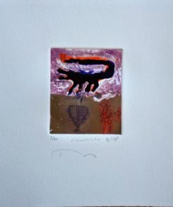 Rashid Diab - "Cocodrilo" grabado