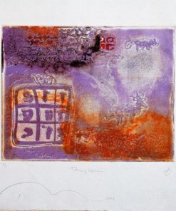 Rashid Diab - "Dancing space" grabado