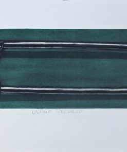 Ramiro Undabeytia - "Ultimo recurso" grabado mezzotinta