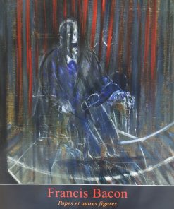 Francis Bacon - "Papes et autres figures" cartel original exposición en la Galerie Lelong Paris en 1999-2000