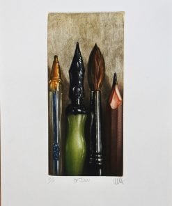 Ramiro Undabeytia - "De Juan" grabado mezzotinta