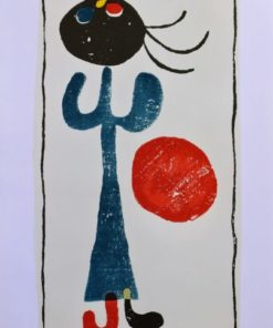 Joan Miró - "Miró Graveur" cartel litográfico original editado por Daniel Lelong editeur e impreso por Mourlot, Paris