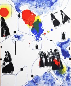 Josep Guinovart - "Ibiza" litografía color