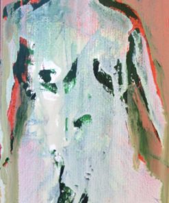 Javier Pagola - "Intimidades de Inés" pintura acrílico cartulina, enmarcado