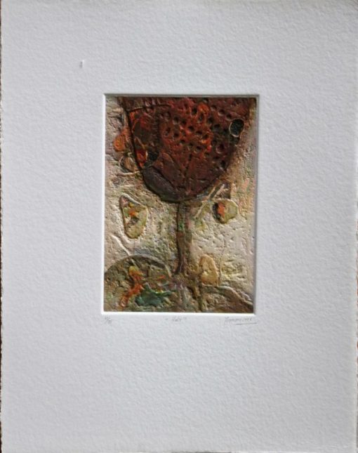 Antonio Jimenez - "Hele" grabado y gofrado papel artesanal