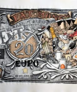 Fernando Bellver - "Fat money, 20 €uros" grabado aguafuerte