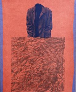Rafael Canogar - "Estudio para un monumento II" litografía y fotolito