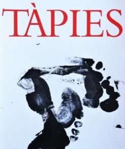 Antoni Tapies - "Maeght Zurich 1971" cartel original exposición en Galerie Maeght Zurich en 1971