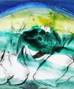 Antonio Suarez - "Agujero negro" original técnica mixta cartulina