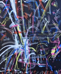 Dennis Oppenheim - "Olympic Centennial, Newton discovering gravity" litografía