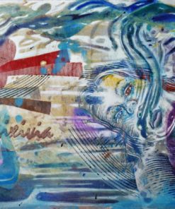 Ceesepe - "Muy frágil # 21" técnica mixta sobre cartón