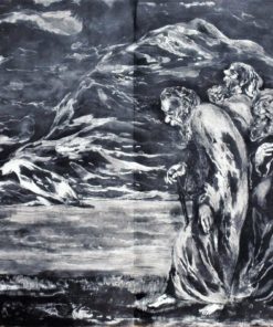 Luis Garcia Ochoa - "Peregrinación" grabado aguafuerte