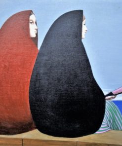 Manuel de las Casas - "Frente al mar" pintura oleo lienzo