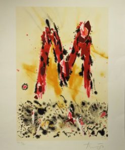 Joan Josep Tharrats - "Mil-lenari de Catalunya" serigrafía