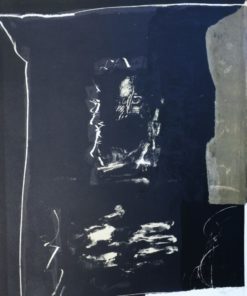 Antoni Clavé - "Homenaje al Greco, la mano en el pecho" litografía