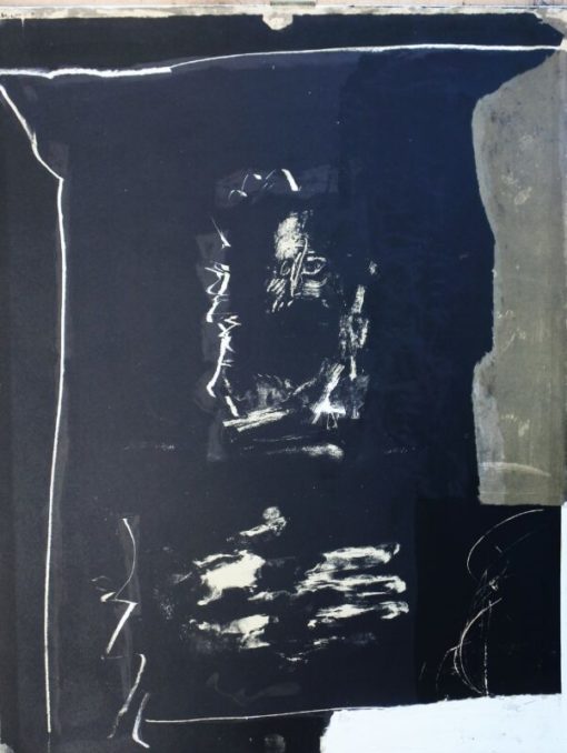 Antoni Clavé - "Homenaje al Greco, la mano en el pecho" litografía
