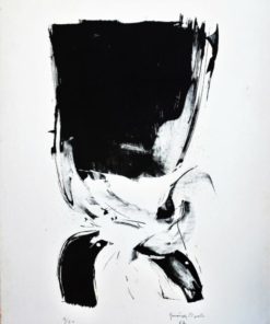 Joan Hernandez Pijuan 1962 - "Gesto II" litografía