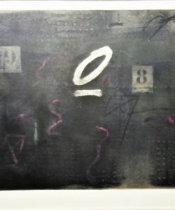 Antoni Tapies - "Graffiti" litografia, enmarcado