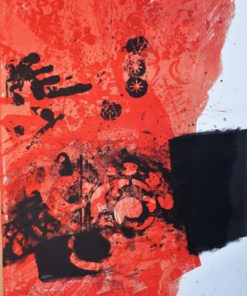 Antoni Clavé - "La mano negra" litografía