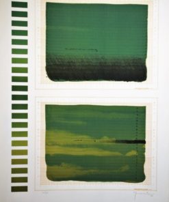 Joan Hernandez Pijuan 1976 - "Proyectos para un paisaje I" litografía