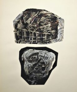 Antonio Saura - "El pan" serigrafia