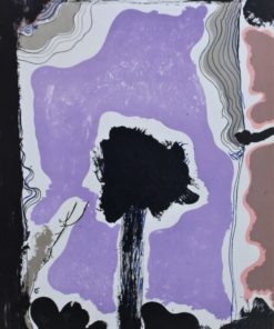 Josep Guinovart 1974 - "GUI - 4" litografia color