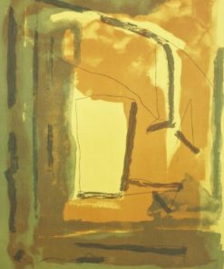 Albert Ráfols-Casamada 1989 - "Xipre - 3" litografía color