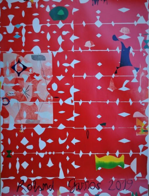 Jose Maria Sicilia - "Roland Garros 2019" cartel oficial torneo de tenis
