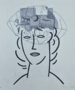 Fernando Bellver - "Invierno" litografia