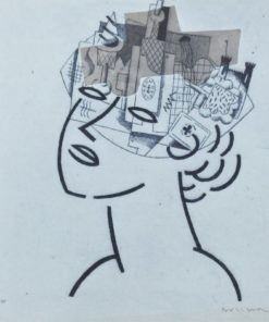 Fernando Bellver - "Otoño" litografia