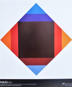 Max Bill - "Concentración para Caput Mortuum" cartel original exposición MAXImini en la Fundación Juan March Madrid en 2008