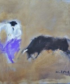 Javier Montesol - "Tauromaquia III" pintura oleo lienzo