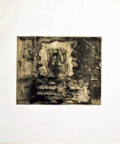 Antoni Clavé - "Main et visage" grabado aguafuerte, enmarcado