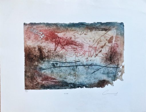 Carlos Gonzalez Villar - "Norde" grabado aguafuerte