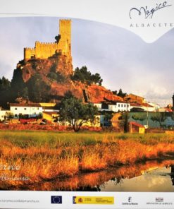 Albacete - "Monte Ibérico, Corredor de Almansa, Castillo" cartel promoción turística