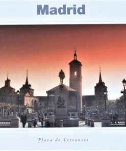 Alcalá de Henares - "Plaza de Cervantes" cartel promoción turística