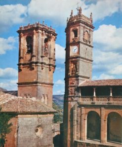 Alcaraz, Albacete - "Torres de la Trinidad y del Tardón" cartel promoción turística