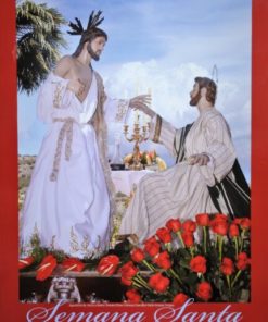 Alhama de Murcia - "Semana Santa 2011, Aparición de Jesús a Sto. Tomás" cartel promoción turística